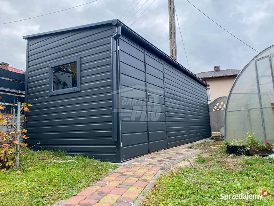 Schowek Domek rodowy 5x25m Brama dwuskrzydłowa Kościerzyna