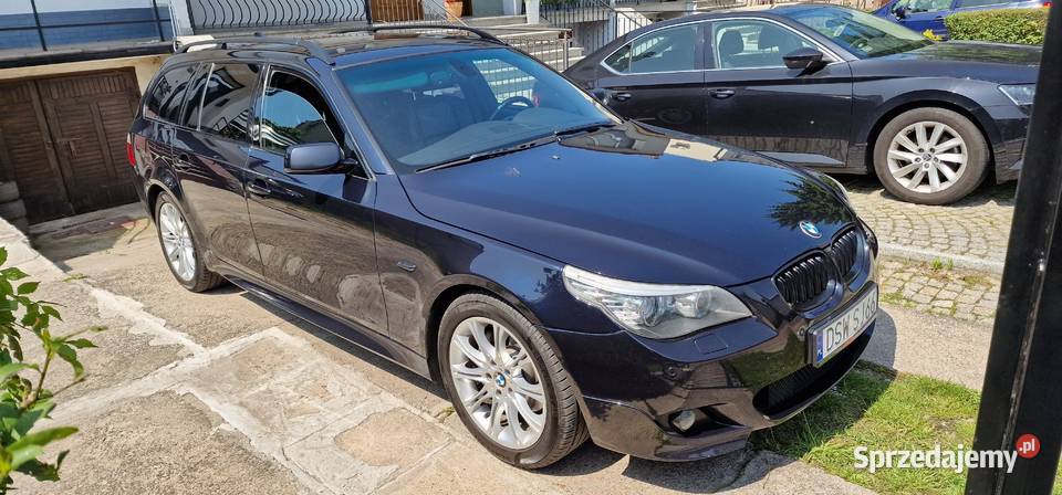 Bmw e61 530xD M pakiet skórzana tapicerka Strzegom