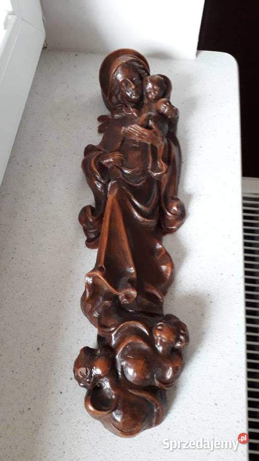 Figura matki Bożej z Dzieciątkiem Jezus Dekoracje i ozdoby Gryfino