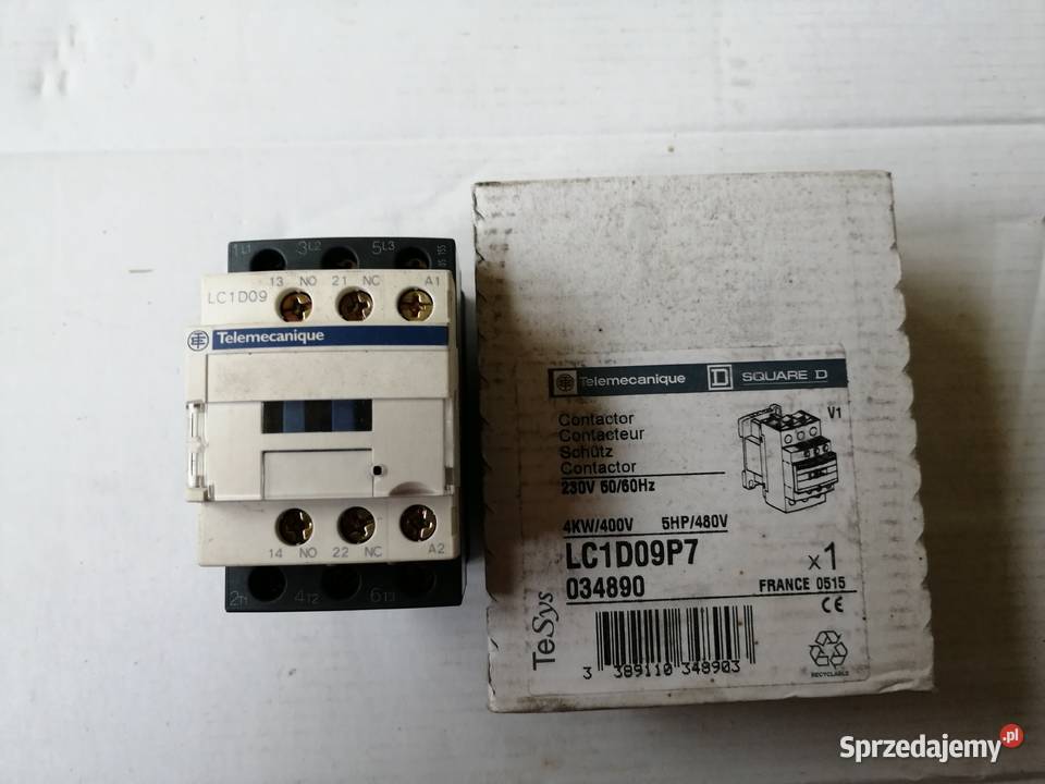 Stycznik LC1D09P7 TELEMECANIQUE Poręba