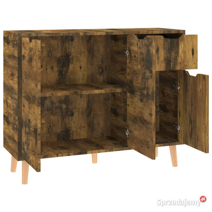 Szafka przydymiony dąb 90x30x72 materiał Warszawa