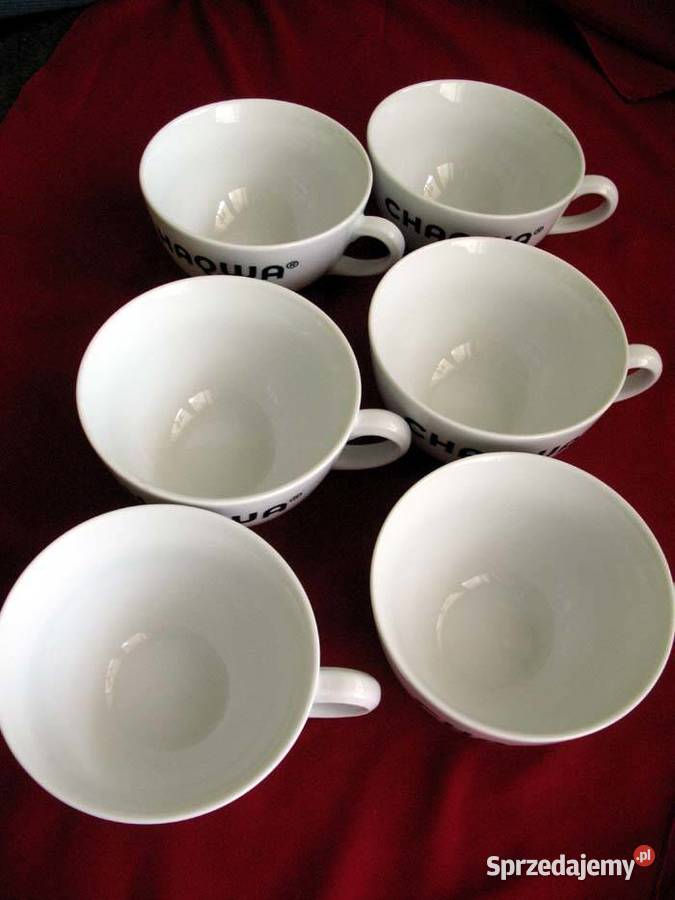 Filiżanka duża 6 sztuk Chaqwa Kaffee Tafelstern mazowieckie Siedlce sprzedam