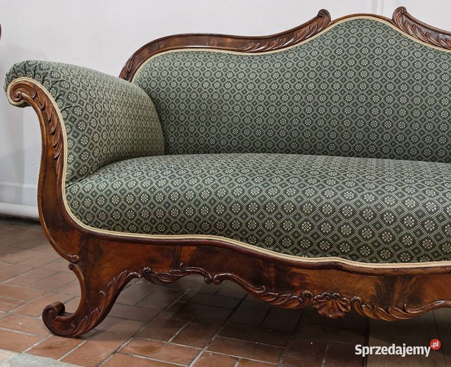 Kanapa biedermeier 1850r oryginał w stanie świętokrzyskie