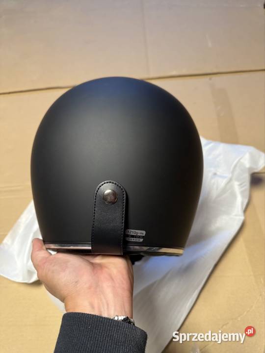 Mały kask motocyklowy otwarty M małopolskie
