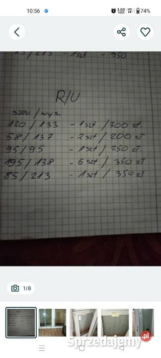 Sprzedam super okna termomodernizacji domu Kalisz