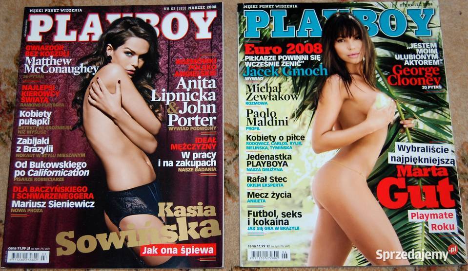 PLAYBOY dwa numery z 2008 roku Zielona Góra