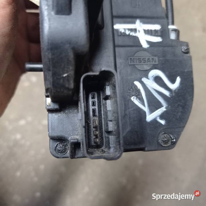 ZAMEK DRZWI LEWY PRZÓD NISSAN MICRA K12 5D 3 PIN zachodniopomorskie Kamień Pomorski sprzedam