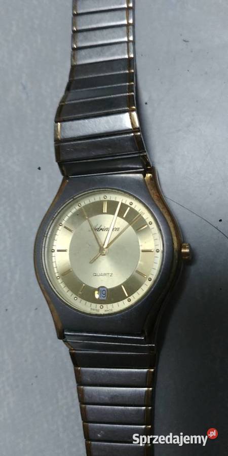 ZEGAREK ADRIATICA 80063201032 SREBRNO ZŁOTY