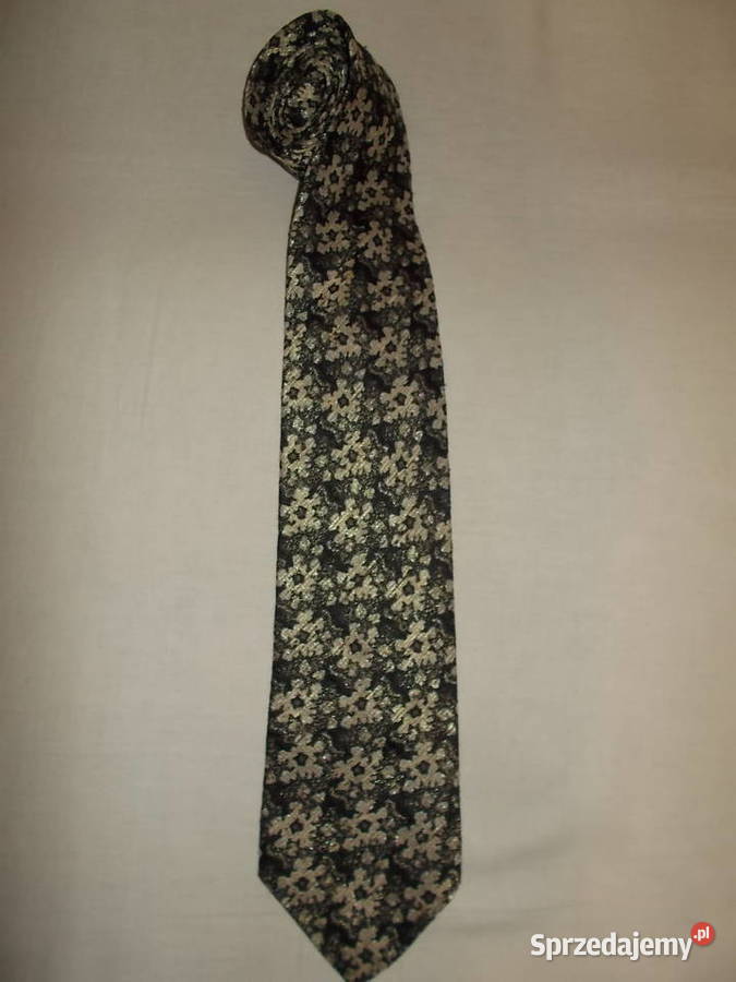 Krawat MONTIwłoski100 jedwab sprzedam