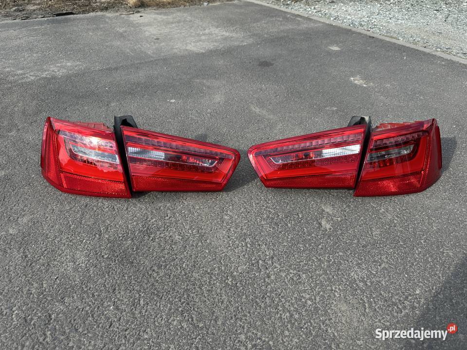 Lampy Tył komplet A6 C7 Sedan Europa Lampy tylne Leszno