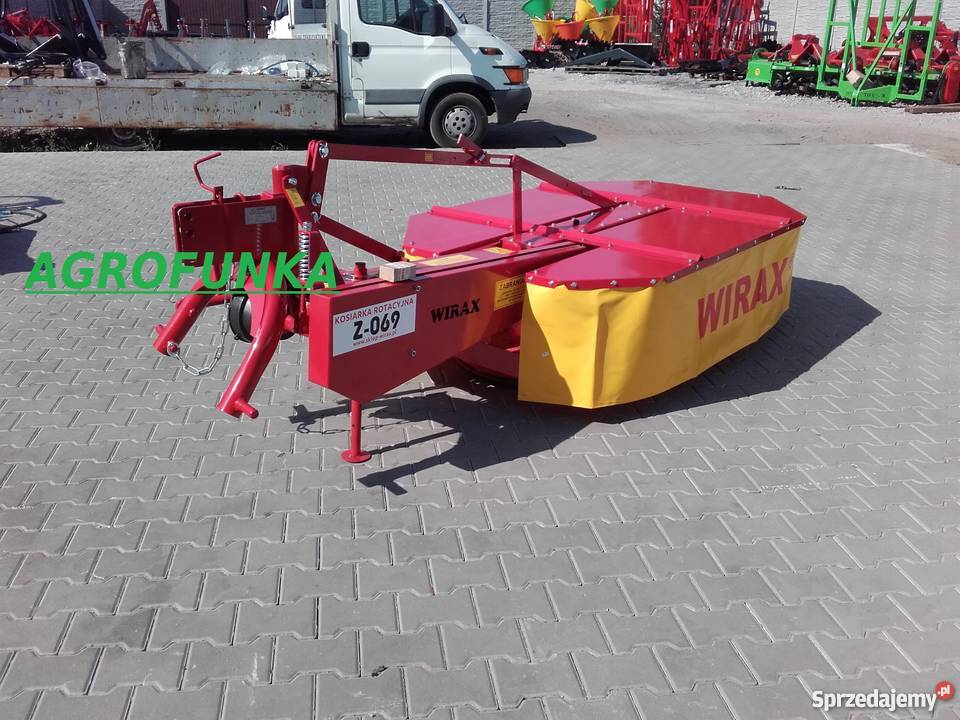Kosiarka rotacyjna bębnowa 165m WIRAX OKAZJA Rawa Mazowiecka