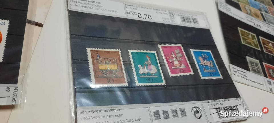 Kolekcja znaczków Niemcy K2 Warszawa