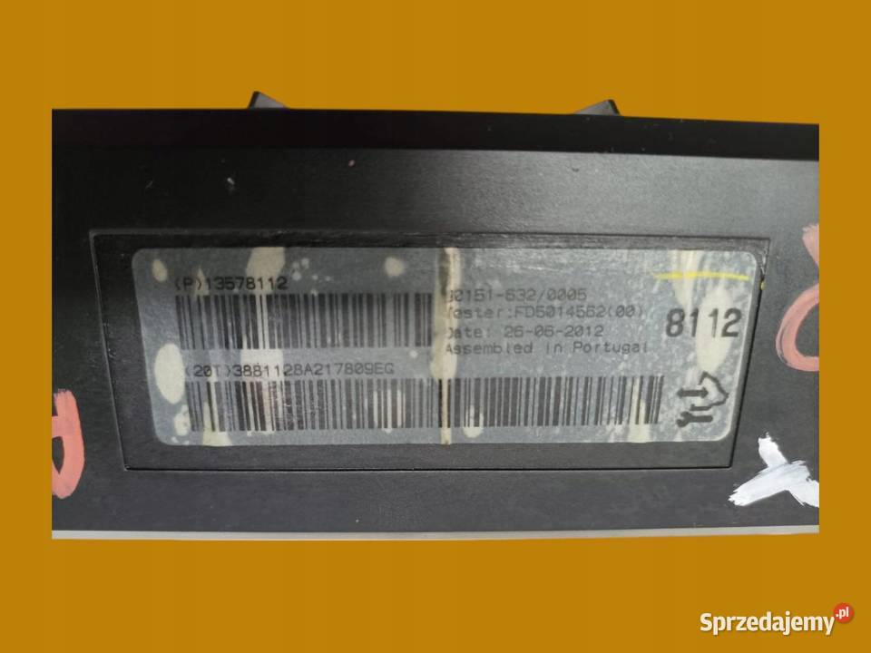 MODUŁ KLIMATYZACJI 13578112 Opel Astra IV 2009 J świętokrzyskie