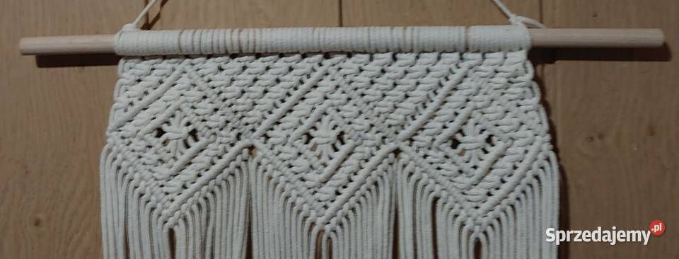 KWIETNIK MAKRAMA NAŚCIANĘ Dom i Ogród Dębica