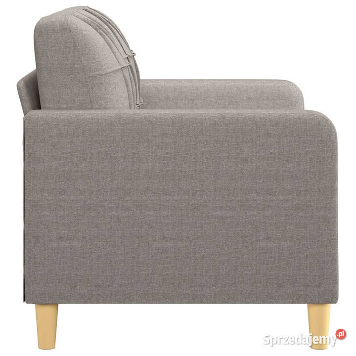 Sofa 2osobowa kolor taupe 120 tapicerowana Warszawa