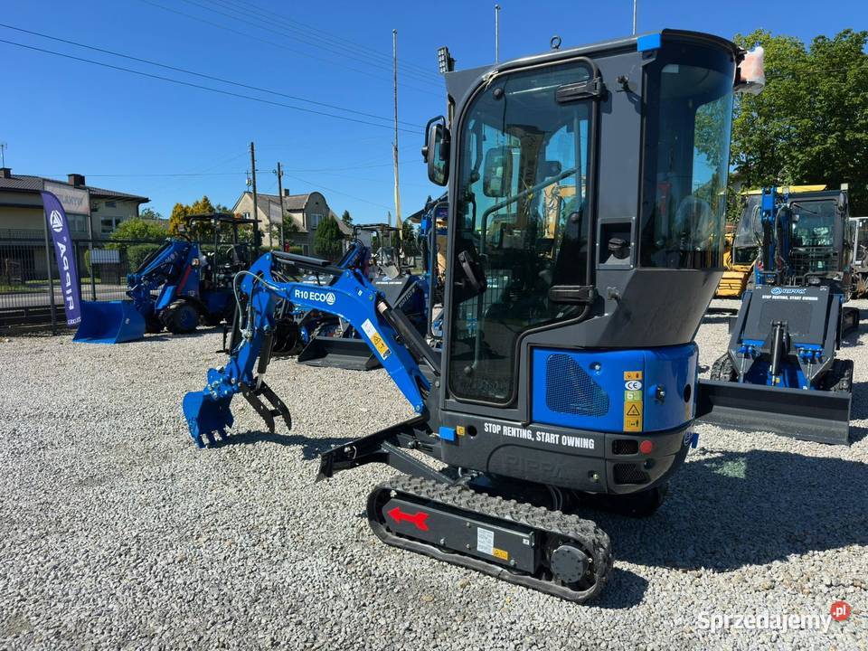 NOWA Minikoparka RIPPA R10 ECO 1000 mega łódzkie Złoczew