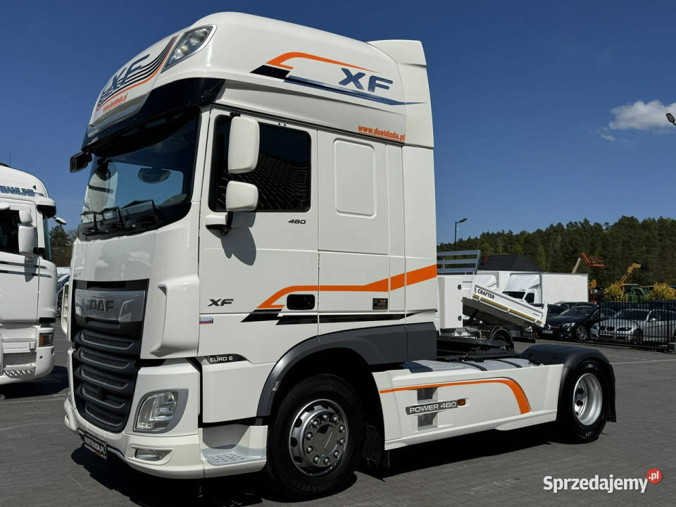 DAF XF480 SSC 2018r E6 Standard Pełny Serwis ASO świętokrzyskie Widełki sprzedam