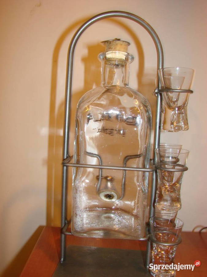 Gorzałaka butelka z kranikiem Pruszcz Gdański