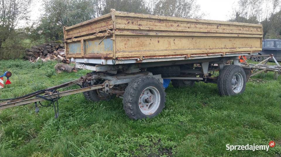 Przyczepa Wywrotka HL 8011 HW 6011Pronar Wielton Przyczepy rolnicze Bolesławiec