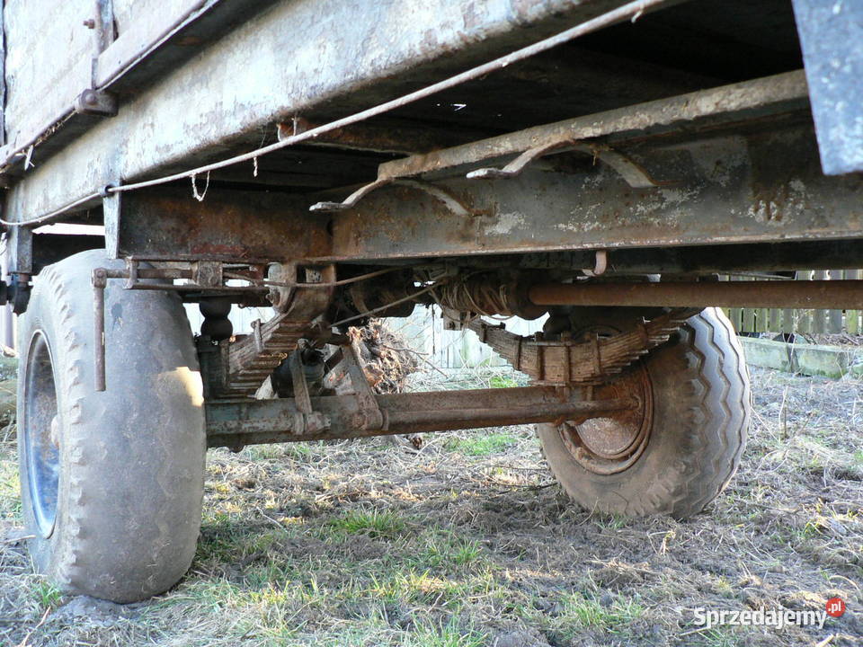 Rozrzutnik obornika dwuosiowy do remontu podkarpackie Mazury