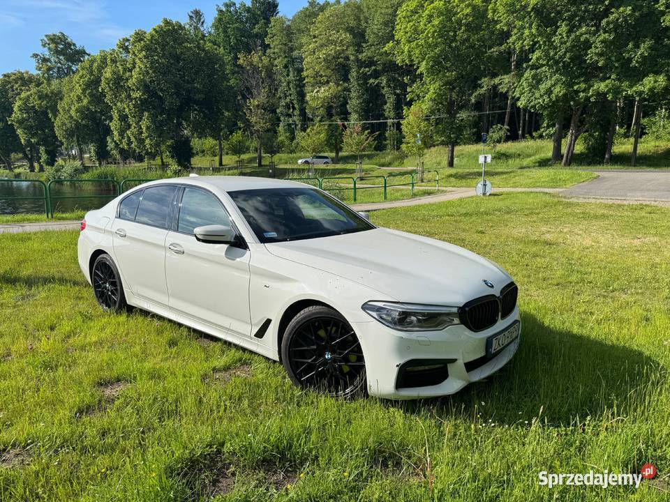 BMW Seria 5 G30G31 20 520d 2018 xDrive Faktura 249500km Polanów