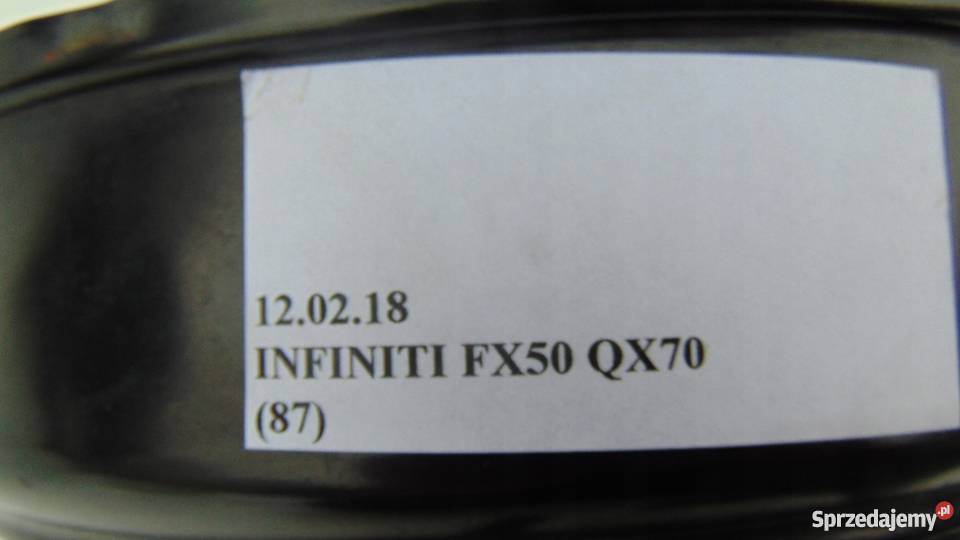 POMPA HAMULCOWA SERWO UK INFINITI FX50 QX70 wielkopolskie Nowy Tomyśl
