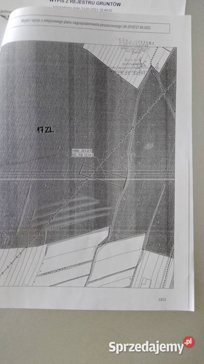 Działka rolnoleśna Zamiana 2000m2 Nieruchomości Jaworzno sprzedam