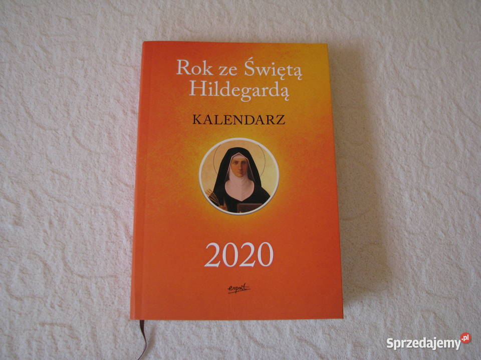 Kalendarz książkowy ze Świętą Hildegardą na 2020