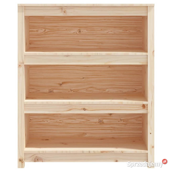 Regał na książki 80x35x97 lite drewno sosnowe Warszawa