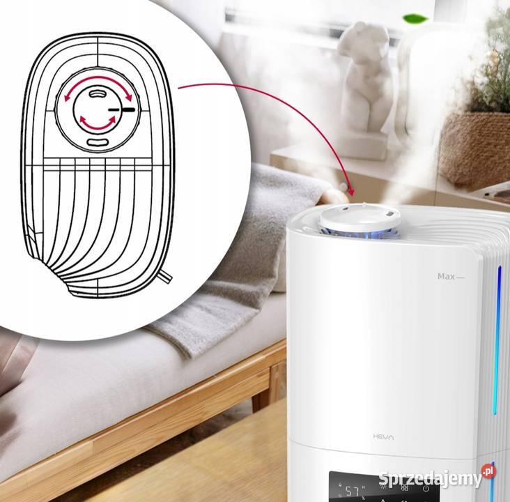 Nawilżacz powietrza dyfuzor zapachowy MILO Mikołów sprzedam