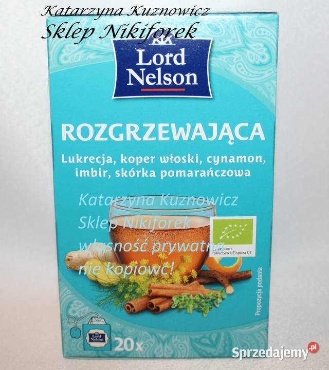 Lord Nelson herbata chai 20 t ziołowa