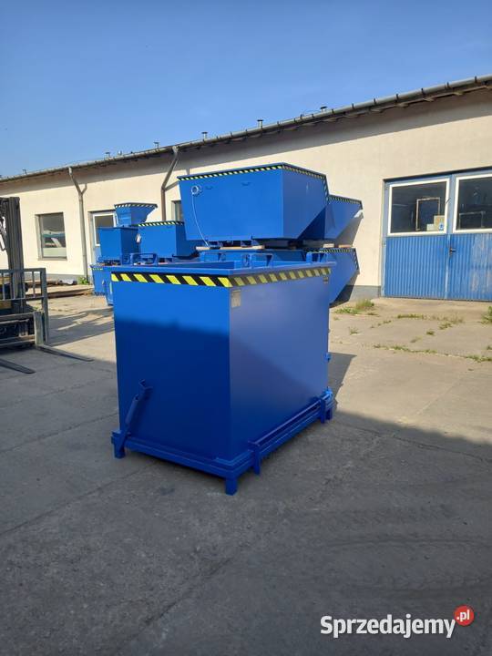 Kontener z otwieranym dnem PMDC 1400 L producent Kielce