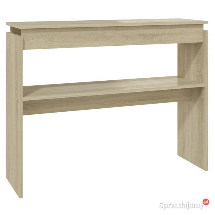 Stolik konsolowy dąb sonoma 102x30x80 WM808326 Stoły Warszawa