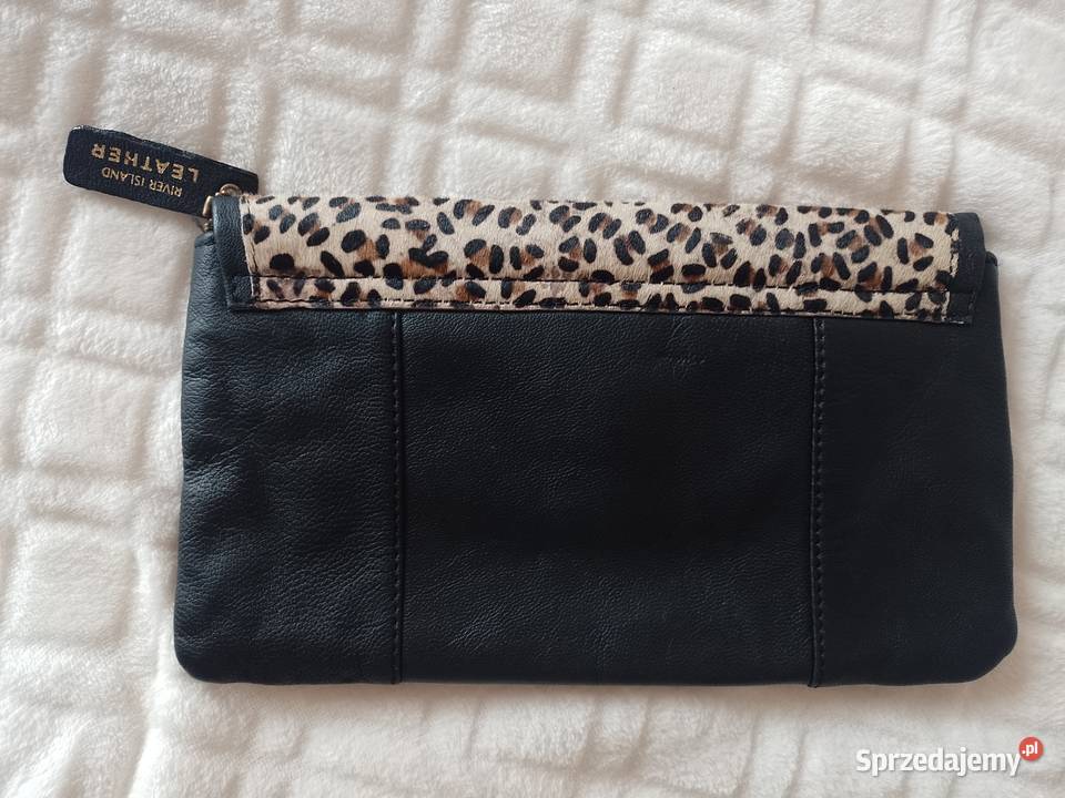 RIVER ISLAND Skórzana torebka kopertówka Kraków