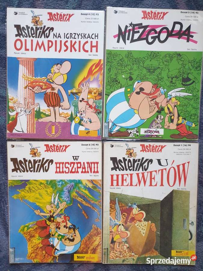 Asterix zestaw 30 albumów wydanie pierwsze Gdynia
