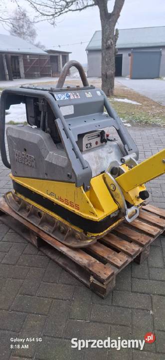 Zagęszczarka Wacker Neuson DPU 6555 Czujnik śląskie Irządze