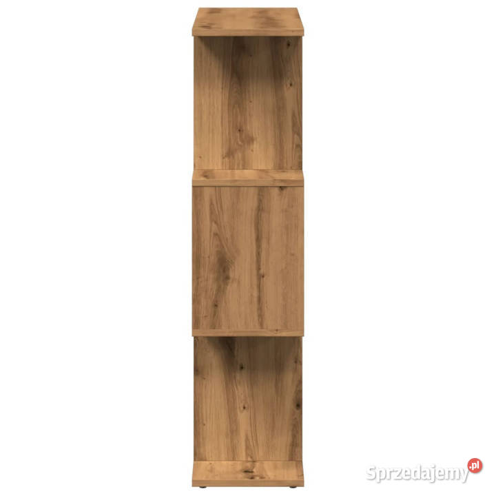 Regał przegroda 3 poziomy dąb artisan 70x24x97 Warszawa sprzedam