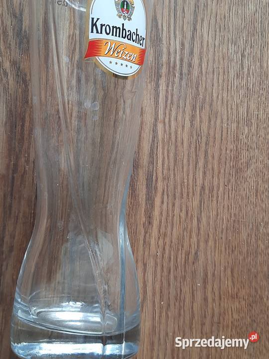 szklanka do piwa pszenicznego marki Krombacher Morąg