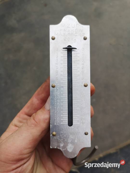 Wagi sprężynowe domowe PRL Gdańsk