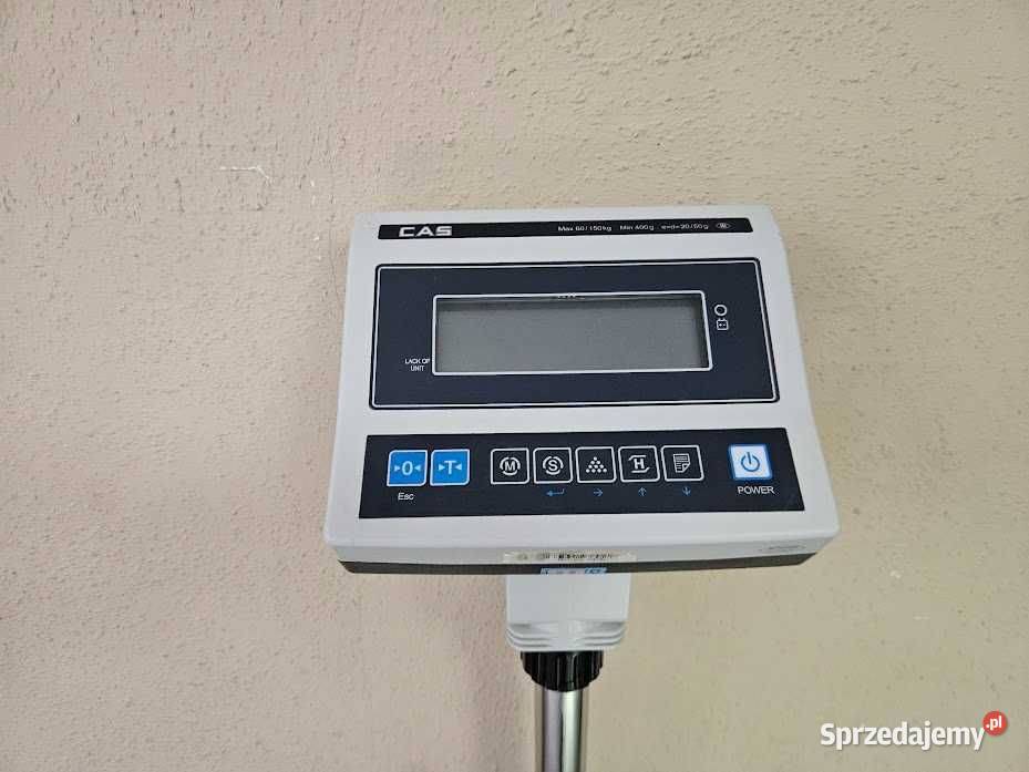 Waga platformowa CAS DBB460 udźwig do 150 Góra