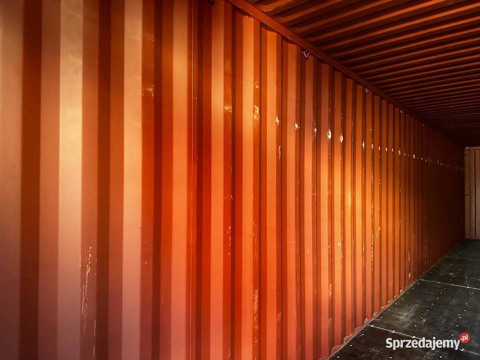KONTENER MORSKI 40 HC ONE WAY NOWY Magazyn Wrocław