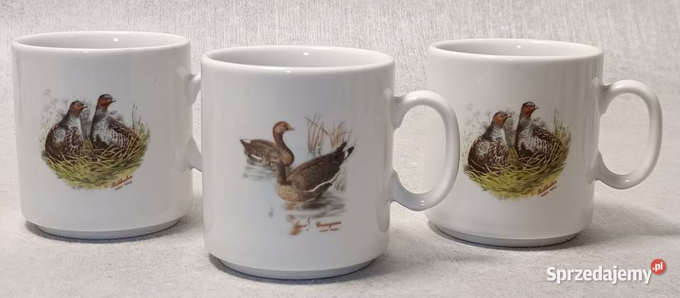 Seltmann Weiden Zestaw Porcelanowych Kubków