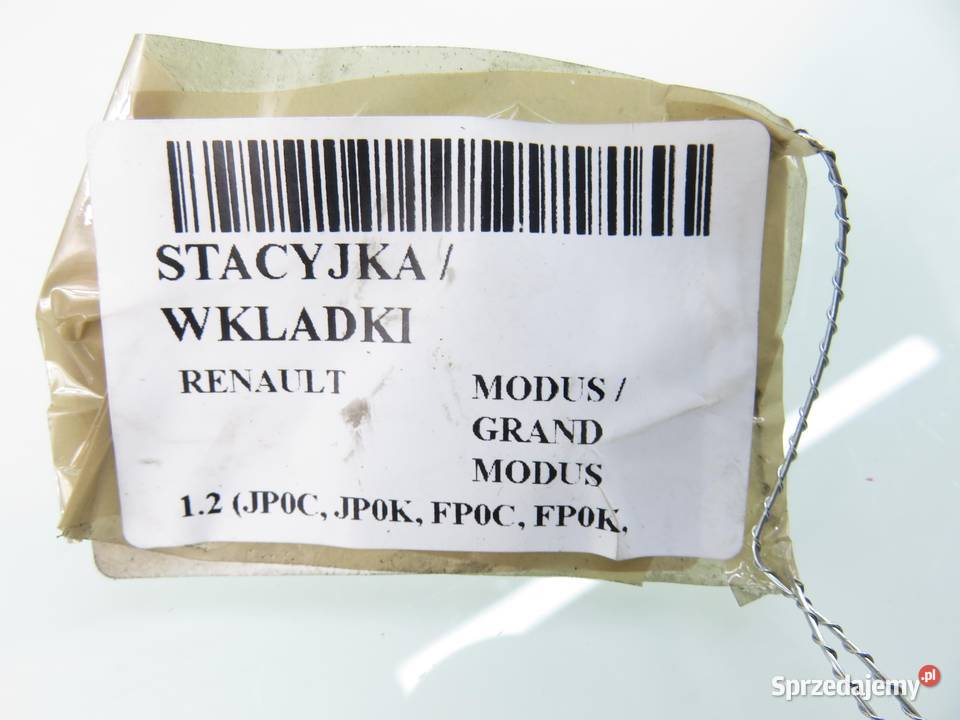 STACYJKA WKŁADKI RENAULT MODUS 8200214173C małopolskie