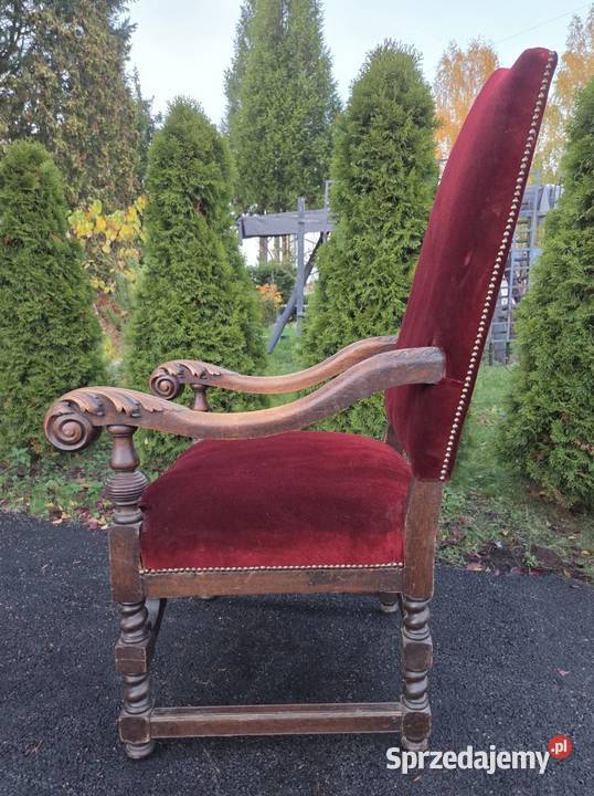 Tron w stylu neorenesansowym 9259 Meble zachodniopomorskie Szczecin