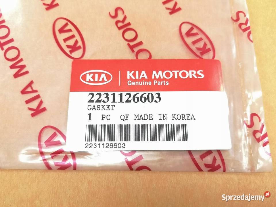 USZCZELKA POD GŁOWICE HYUNDAI ACCENT KIA RIO 14 osobowe