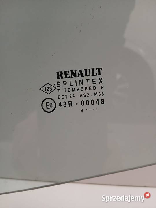 Szyba Drzwi Lewa Przednia Renault Clio 9801 Bralin