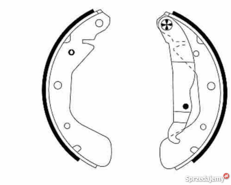 OPEL CORSA B SZCZĘKI HAM NOWE 200X29 OPE108
