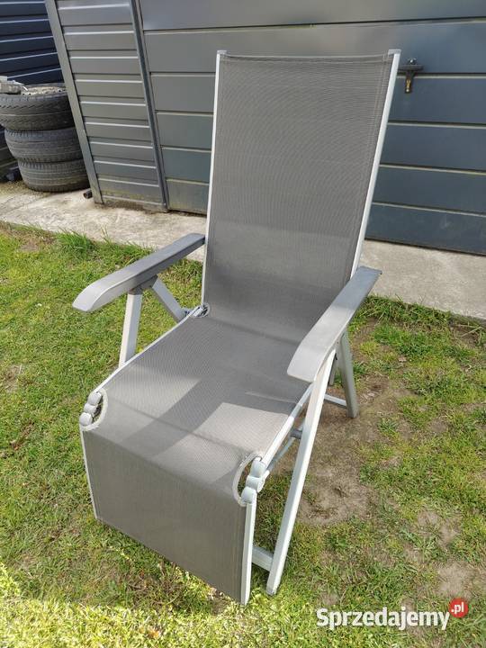Leżak aluminiowy z siatki Kettler regulowany Aleksandrów Łódzki