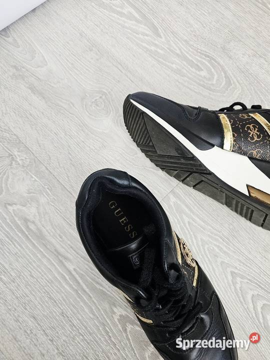 Skórzane sneakersy Guess 41 skóra naturalna Guess mazowieckie Łomianki Dolne sprzedam