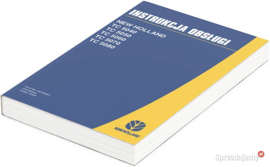 NH TL70 TL80 TL90 TL100 Holland instrukcja motoryzacja, transport Szamotuły